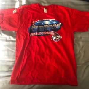 Retro Detroit Pistons National Championship shirt